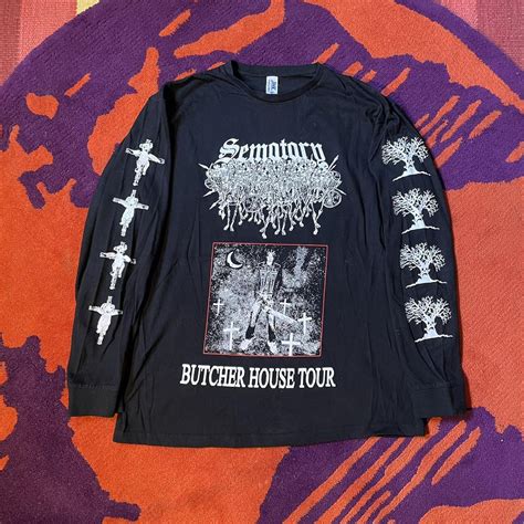 Sematary Butcher House Tour Longsleeve Tee Cool Depop