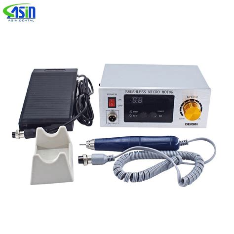 Speed Adjustable By Foot Pedal Dental Brushless Micromotor 50000 RPM