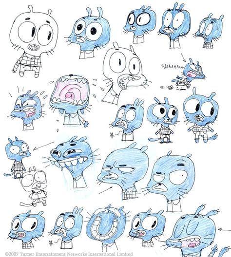 User Blogchibitracyearly Gumball Concept Art The Amazing World Of