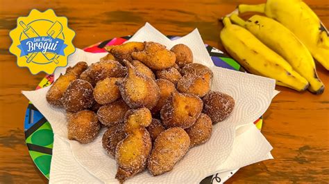 Como Fazer Bolinho De Chuva Recheado Banana O Melhor Do Mundo