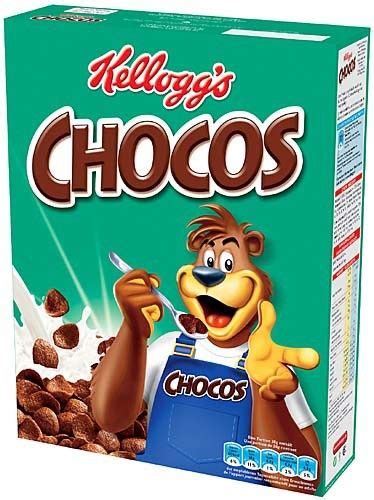 Kelloggs Chocos Enfance Nourriture Américaine Céréales
