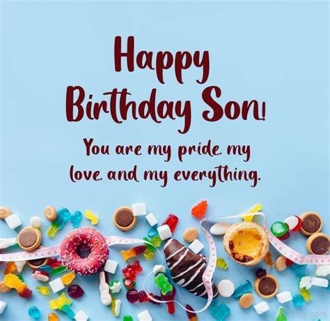 Pin By Izabel Kotak On Celebration Birthday Wishes For Son Son