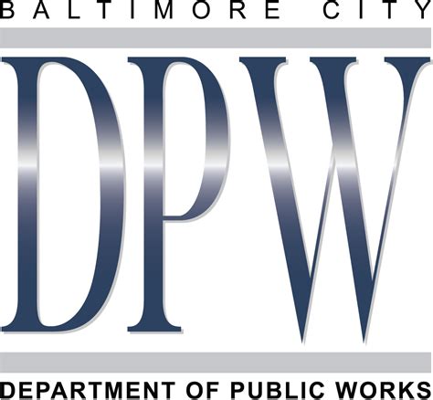 Baltimore City Department Of Public Works