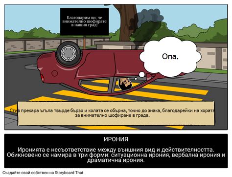 Ирония: Обрати в Литературата | Дефиниции и Типове