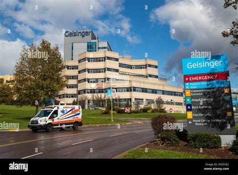 The Entrance To Geisinger Medical Center In Danvillegeisinger Which