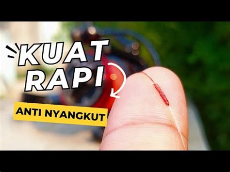 Cara Mudah Menyambung PE Ke Leader Untuk Ultralight YouTube