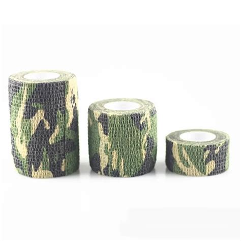 Self Adhesive Tape Non Woven Camouflage Wrap Camo Bandage Stealth