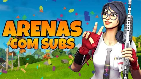 FORTNITE PT ARENAS SUBS RUMO 1290 SUBS YouTube