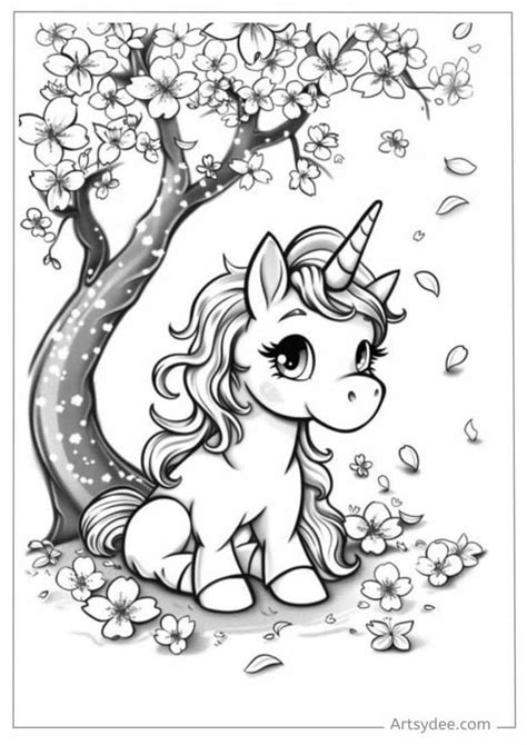 Pin By Sandra Novak On Colouring Book Unicorn Coloring Pages