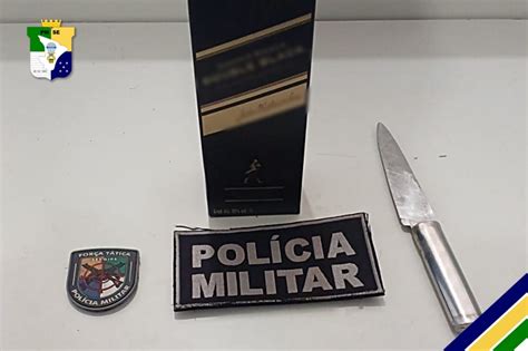 Homem Preso Pela Pm Ap S Invadir Loja E Roubar Garrafa De Whisky O