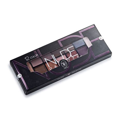 Палитра теней для век TF Nude Palette 12 оттенков тон 02 18г купить в интернет магазине EVA