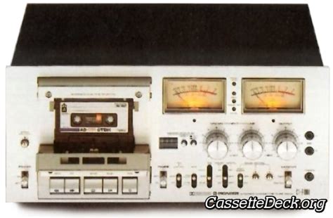 Pioneer Cassette Tape Deck New Style Sound