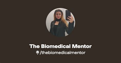 The Biomedical Mentor Instagram TikTok Linktree