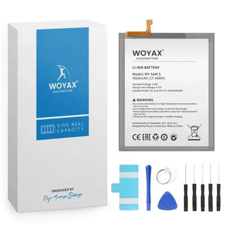 Woyax By Deji Samsung Galaxy S Fe Batarya