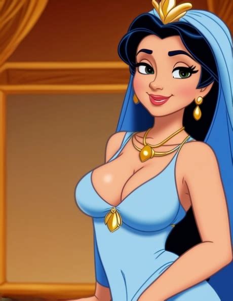 Gorgeous Hentai Princess Jasmine Shows Her Stunning Naked Curves