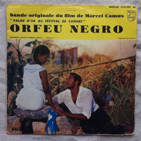 Orfeu Negro De Luiz Bonfa Antonio Carlos Jobim EP Chez