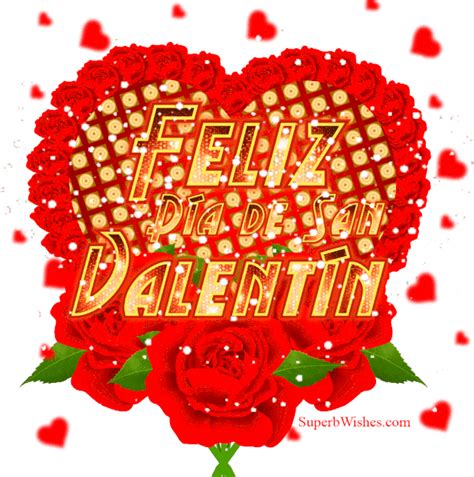 Feliz Día De San Valentín Con Globos De Corazón SuperbWishes