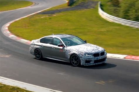 BMW M5 Facelift 2020 Erlkönig Video zeigt M5 CS am Ring