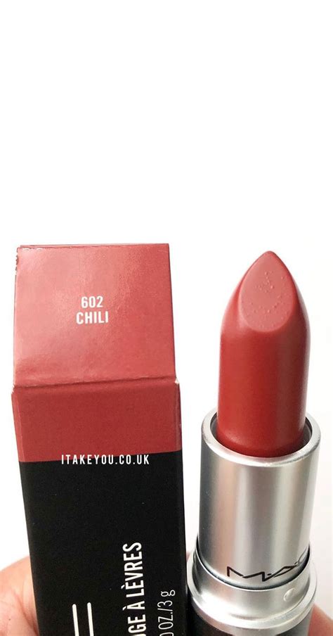 Chili Mac Lipstick : Mac Lip Colour | Chili Mac Lip Swatch