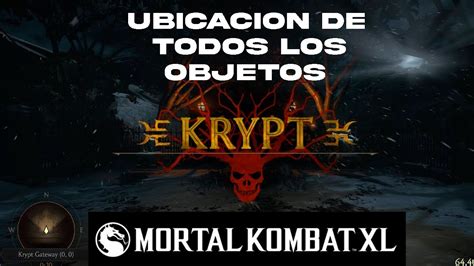 Mortal Kombat XL Guía completa de la KRIPTA Ubicación de todos los