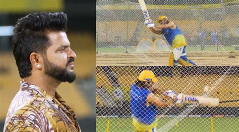 Ipl 2024 Watch Ms Dhoni Goes On A Six Hitting Spree In Csk Nets As