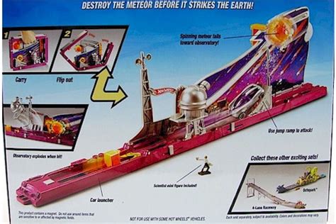 Hot Wheels Flip N Go Meteor Mayhem Toy Track Set Ages Joylot