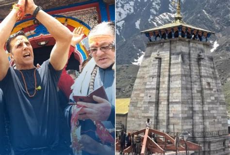 Akshay Kumar Visits Kedarnath Temple To Seek Blessings Watch Video