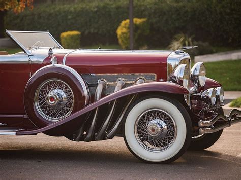 1929 Duesenberg Model J Disappearing Top Torpedo Convertible Coupe