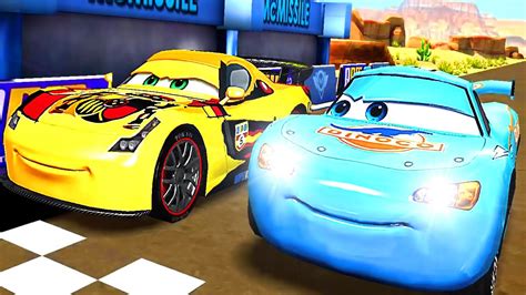 Cars 2 Fast As Lightning Dinoco Mcqueen Or Miguel Camino Youtube