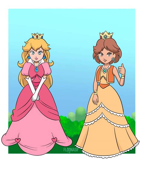 Peach And Daisys New Looks By Firemaster92 On Deviantart