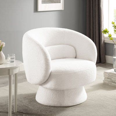 Orren Ellis Saboor MINIMORE Modern Style Swivel Accent Chair Wayfair