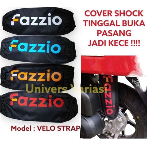 PUTIH MERAH Glove SHOCK Fazzio COVER Shokbreaker Rear YAMAHA Fazzio NEW