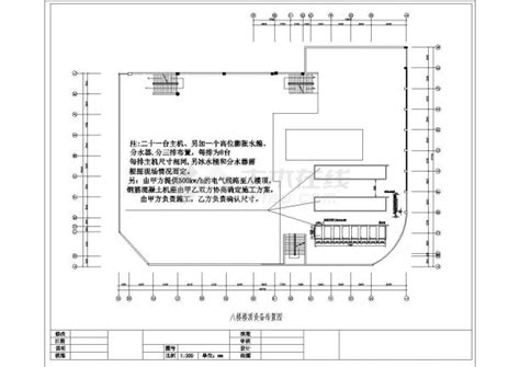 某商场空调施工设计cad图纸商业建筑土木在线