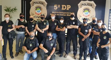 SINPOL MS Polícia Civil prende investigados por homicídio tortura