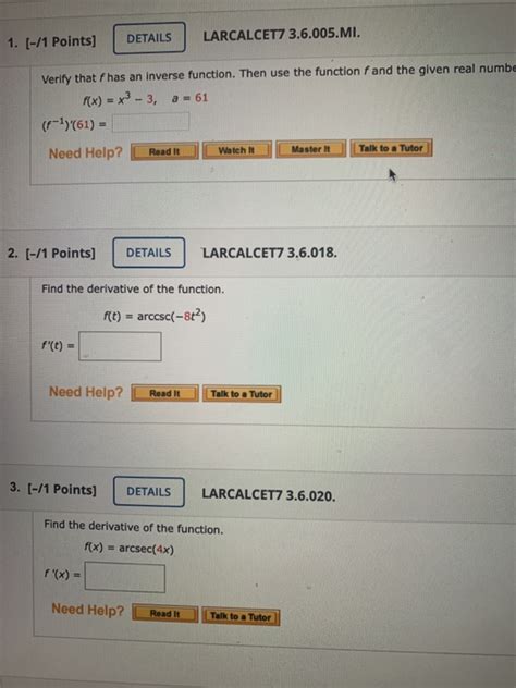 Solved Details Larcalcet Mi Points Verify Chegg