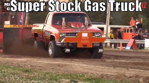 Super Stock Gas Truck Class At Ttpa Truck Pulls In Port Hope Mi