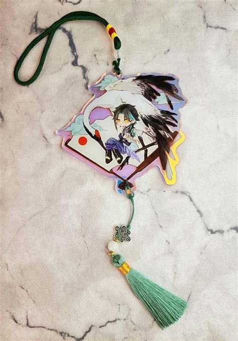 I made a traditional Li-Yue themed Xiao charm >.