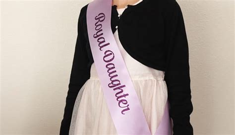 How To Make A Beautiful Diy Princess Sash Finding Time To Create