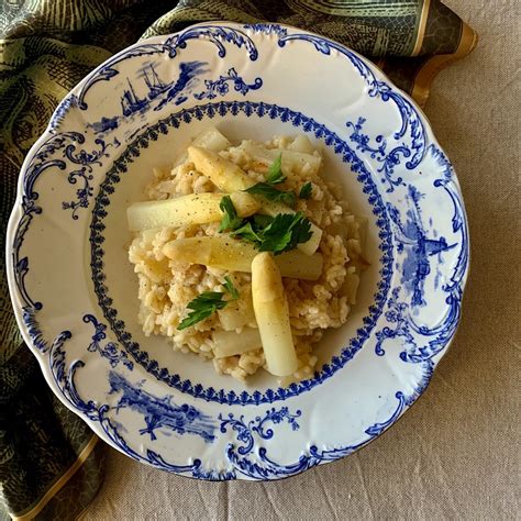 Recept Risotto Met Witte Asperges The Food Tryout