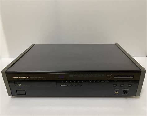 【やや傷や汚れあり】marantz マランツ Cd 72f Cdプレーヤー 動作良好 の落札情報詳細 ヤフオク落札価格情報 オークフリー