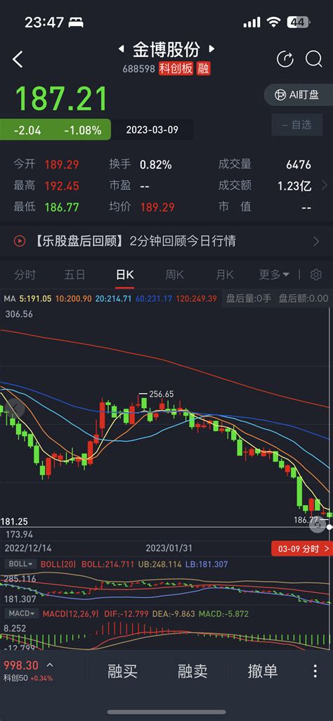 20230309隔夜单：中国巨石、中概互联网etf、金博股份 哔哩哔哩