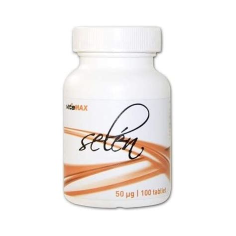 VITAMAX Selén 50 mcg 100 tabliet skladom BENULEKAREN sk