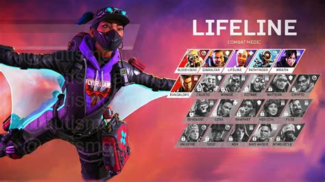 Lifeline Sfto Skin Intro Select Animation Apex Legends Season