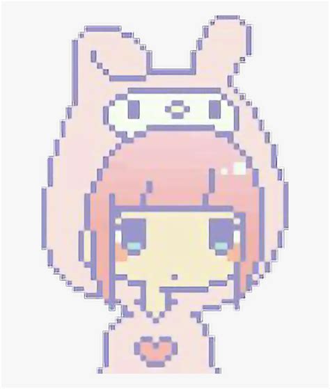 Anime Pixel Art Easy, HD Png Download , Transparent Png Image - PNGitem