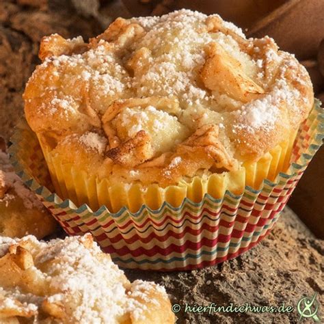 Apfel Zimt Muffin Super Lecker W Rzig Und Saftig