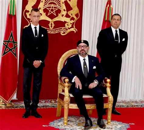 Ans De R Gne Pour Le Roi Du Maroc Noblesse Royaut S