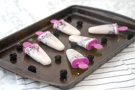 Blackberry Cheesecake Popsicles Obsessive Cooking Disorder