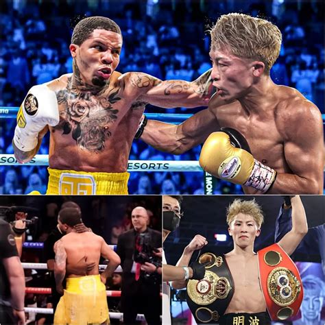 NO MORE UNDEFEATED Gervonta Davis Knocked Down By Naoya Inoue In