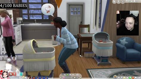 Taking Care Of Triplets The Sims Baby Challenge