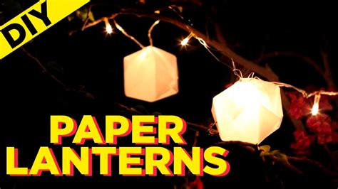 8 Unique Ways to Make Paper Lantern String Lights | Guide Patterns